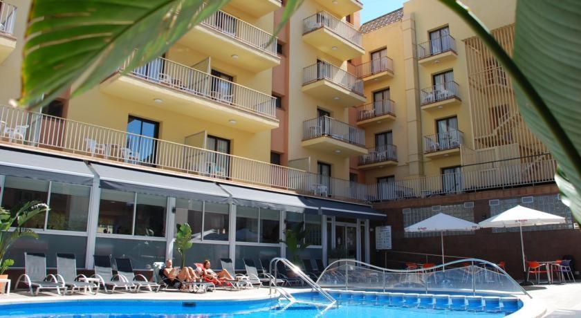 Hotel Stella Maris Blanes Exterior foto